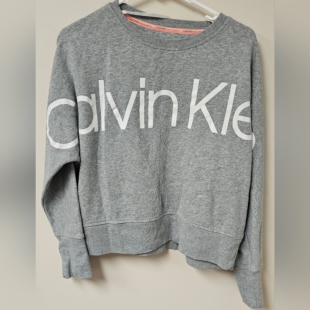 Calvin Klein Gray Women's Performance Sweatshirt